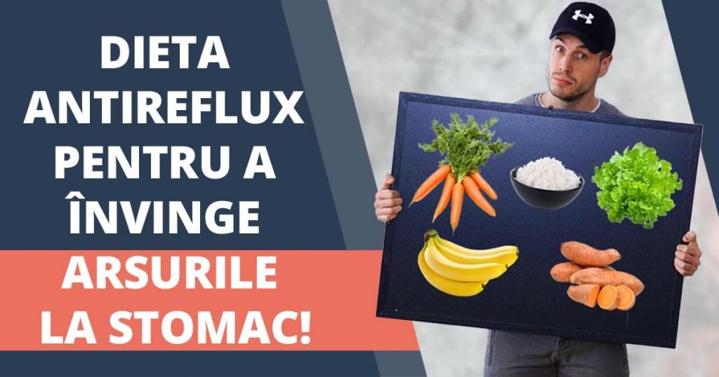 Dieta antireflux: cum trebuie să mâncăm pentru a nu ne provoca arsuri la stomac?