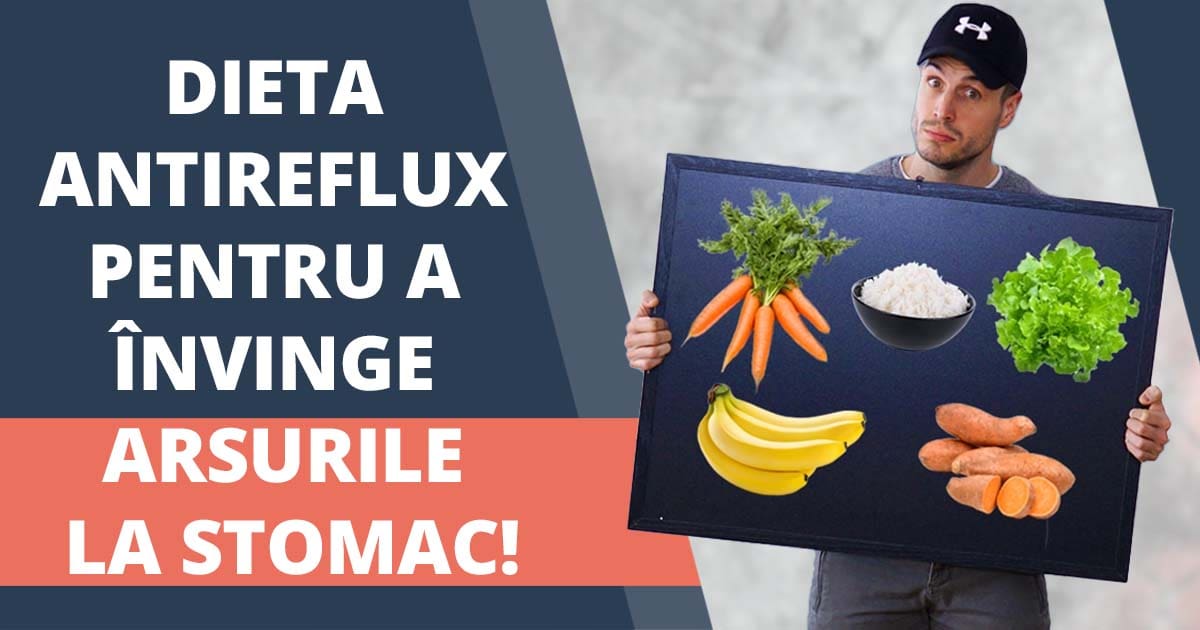 Dieta antireflux: cum trebuie să mâncăm pentru a nu ne provoca arsuri la stomac?